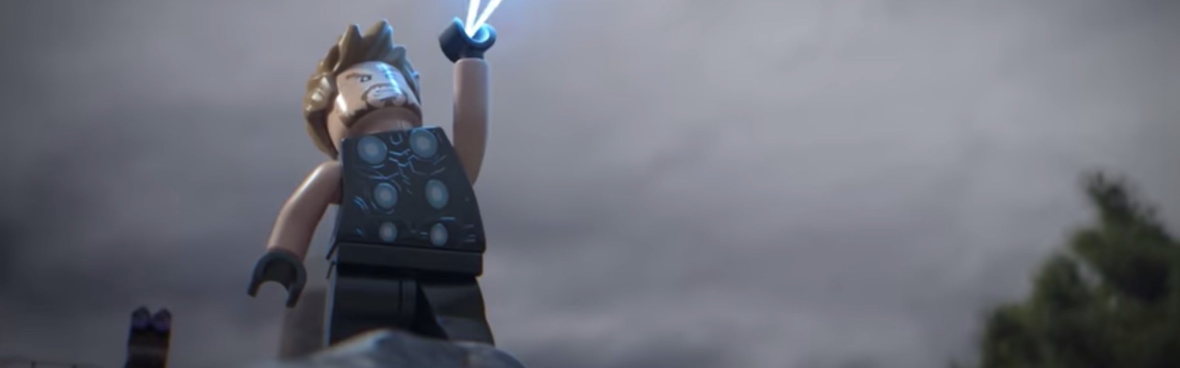Lego MiniFigure Marvel Superheroes Thor with Hammer NEW Set 30165 Birthday 